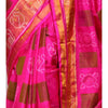 Hot Pink Silk Saree