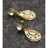 Gold Plated Ethnic Kundan Earrings (100000061670)