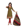 Mahendi Cotton Salwar Kameez Dress Material