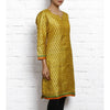 Load image into Gallery viewer, Yellow Printed Tussar Silk Kurta