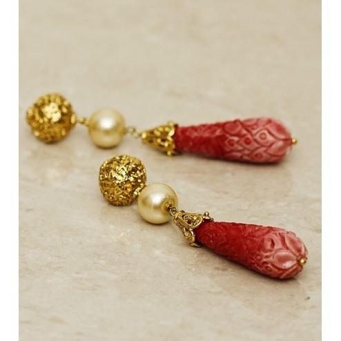 Gold Plated Dangler Earrings