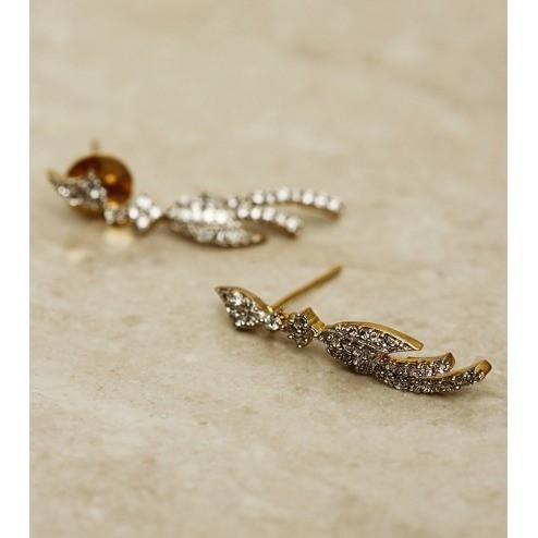 Stone Embellished Dangler Earrings (100000061542)