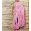 Load image into Gallery viewer, Pink Chiffon Saree - Chikankari