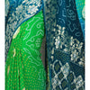 Blue & Green Bandhej Banarasi Georgette Saree