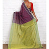 Load image into Gallery viewer, Purple Mangalgiri Cotton Sarees