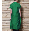 Load image into Gallery viewer, Green Tussar Cotton Kurta