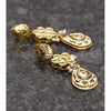 Gold Plated Ethnic Kundan Earrings (100000061675)