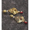 Gold Plated Ethnic Kundan Earrings (100000061665)