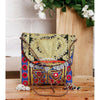 Load image into Gallery viewer, Blue &amp; Black Embroidered Afghani Sling Bag