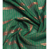 Load image into Gallery viewer, Dark Green Handloom Cotton Saree