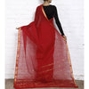 Load image into Gallery viewer, Red Handloom Cotton Saree