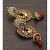 Golden Embellished Earrings (100000061614)