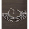 Silver Embellished Necklace (100000061633)