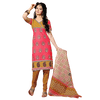 Load image into Gallery viewer, Pitch and Light Yellow Cotton printed Salwar Kameez Dress Material