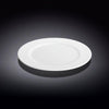 Professional Rolled Rim White Bread Plate 6