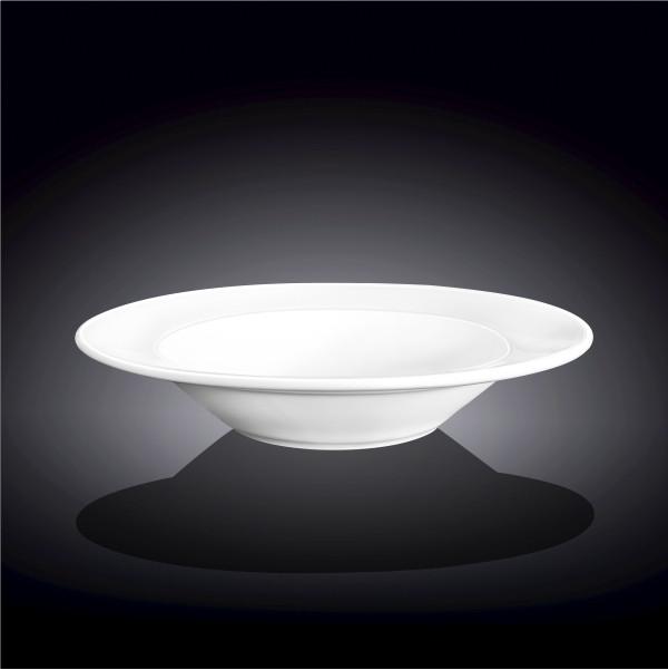 Professional Rolled Rim White Deep Plate 8" inch | 8 Fl Oz