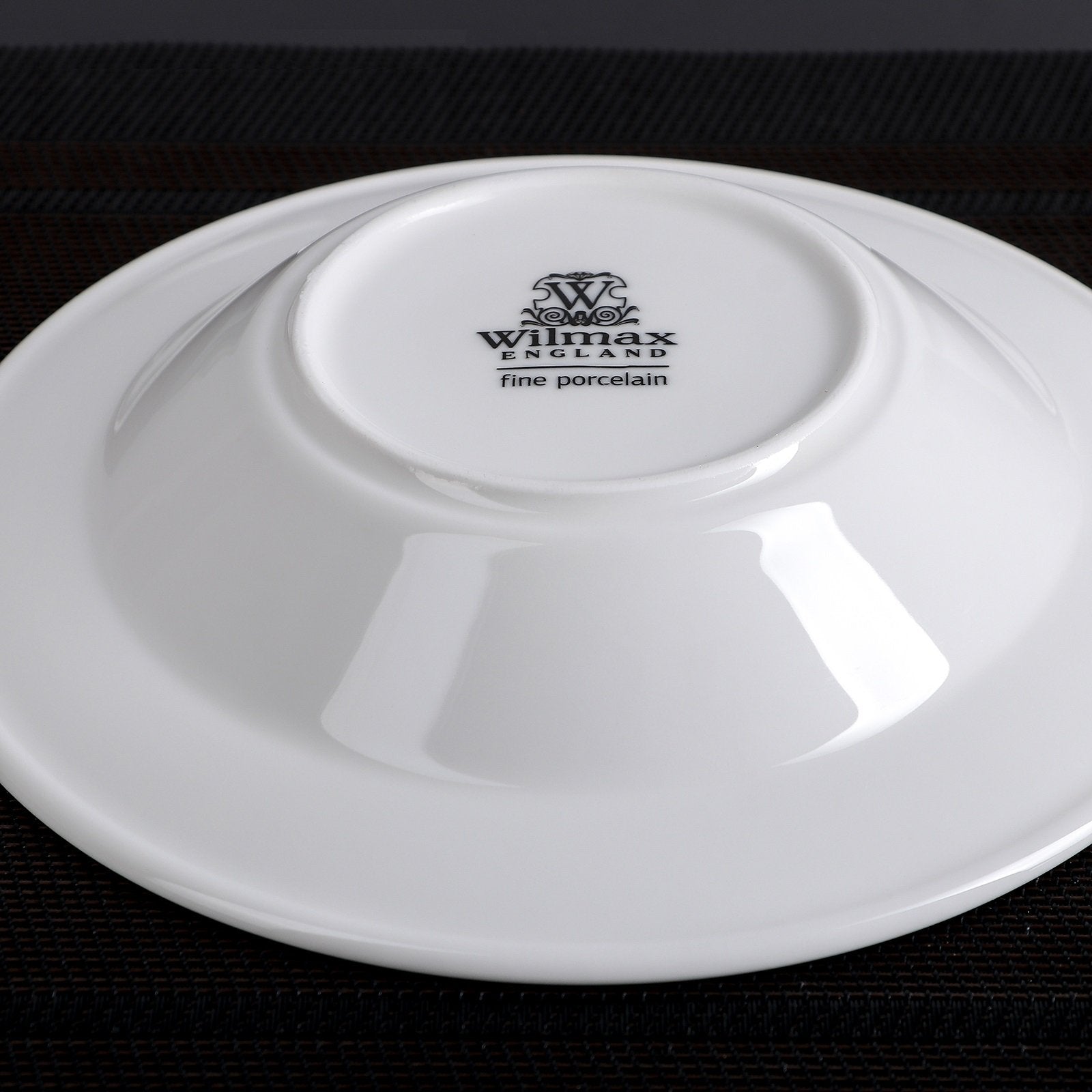 Professional Rolled Rim White Deep Plate 8" inch | 8 Fl Oz