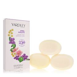 April Violets 3 x 3.5 oz Soap By Yardley London