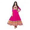 Pink Georgette Semi Stitch Dress - Sreya704 - Dress Material by Hypnotex